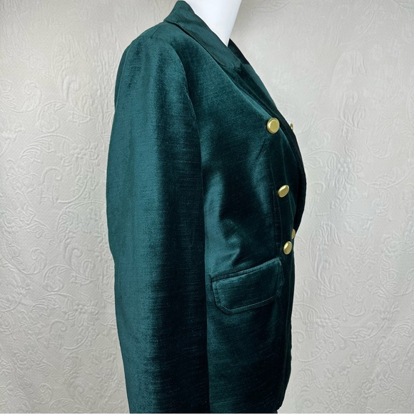 Chico’s 2 Washable Velvet Blazer Jacket - Picture 7 of 12